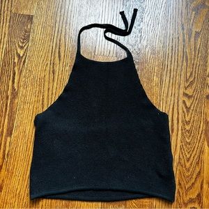 Brandy Melville Knit Halter Top Made in Italy